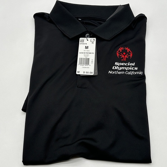 Special Olympics Adidas Polo NWT medium - Picture 1 of 8